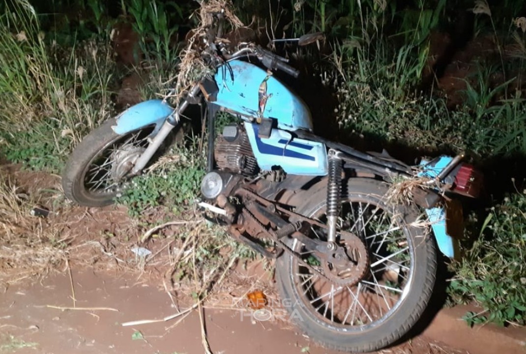 foto de Sarandi; motociclista morre ao bater moto em poste