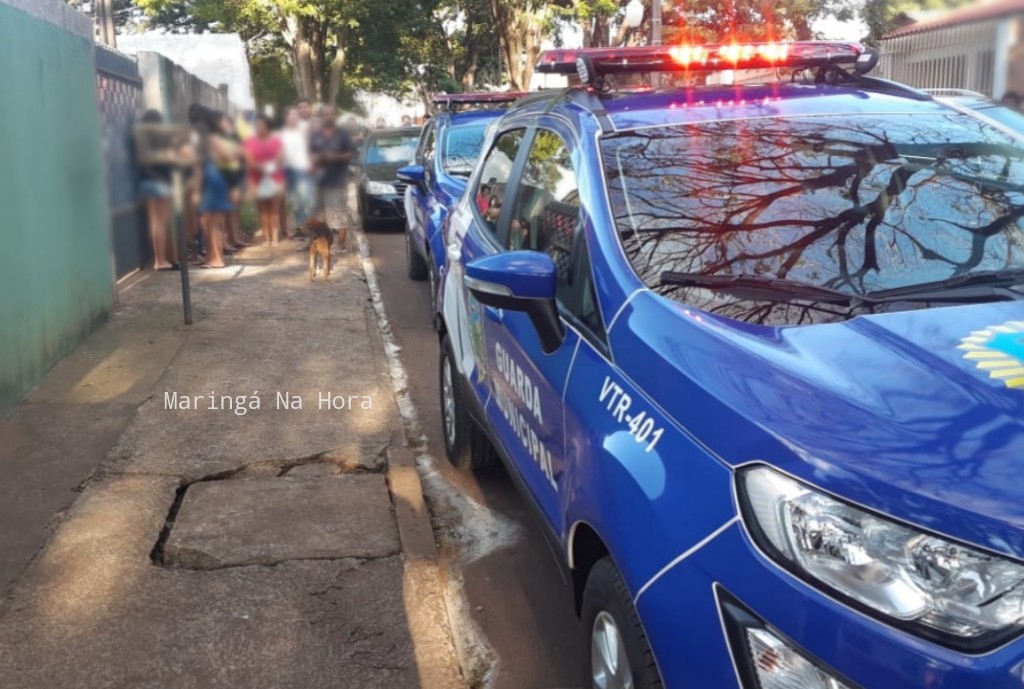 foto de Briga de casal em Sarandi mobiliza várias equipes da Guarda Municipal e Samu