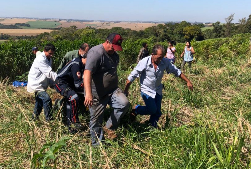 foto de Criança é atropelada por trator na zona rural de Sarandi