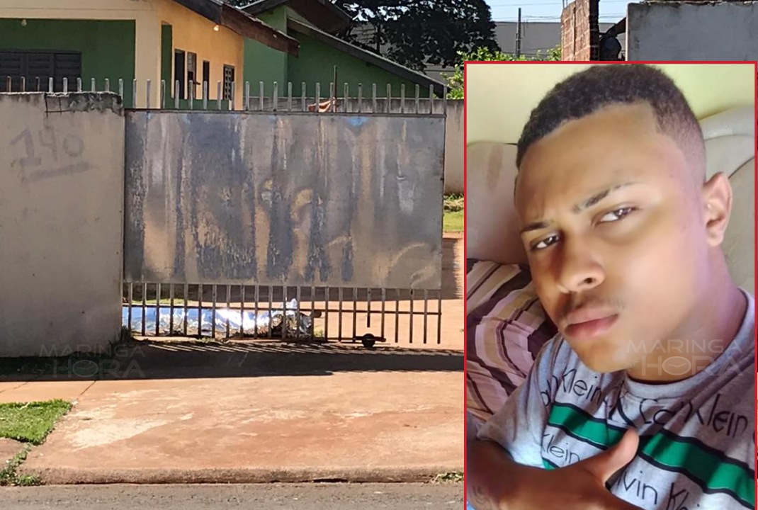 foto de Homem invade quintal de residência e mata jovem a tiros, em Maringá