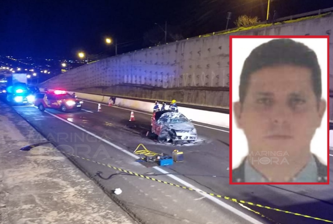 foto de Colisão traseira entre carro e carreta mata motorista de 46 anos em Maringá