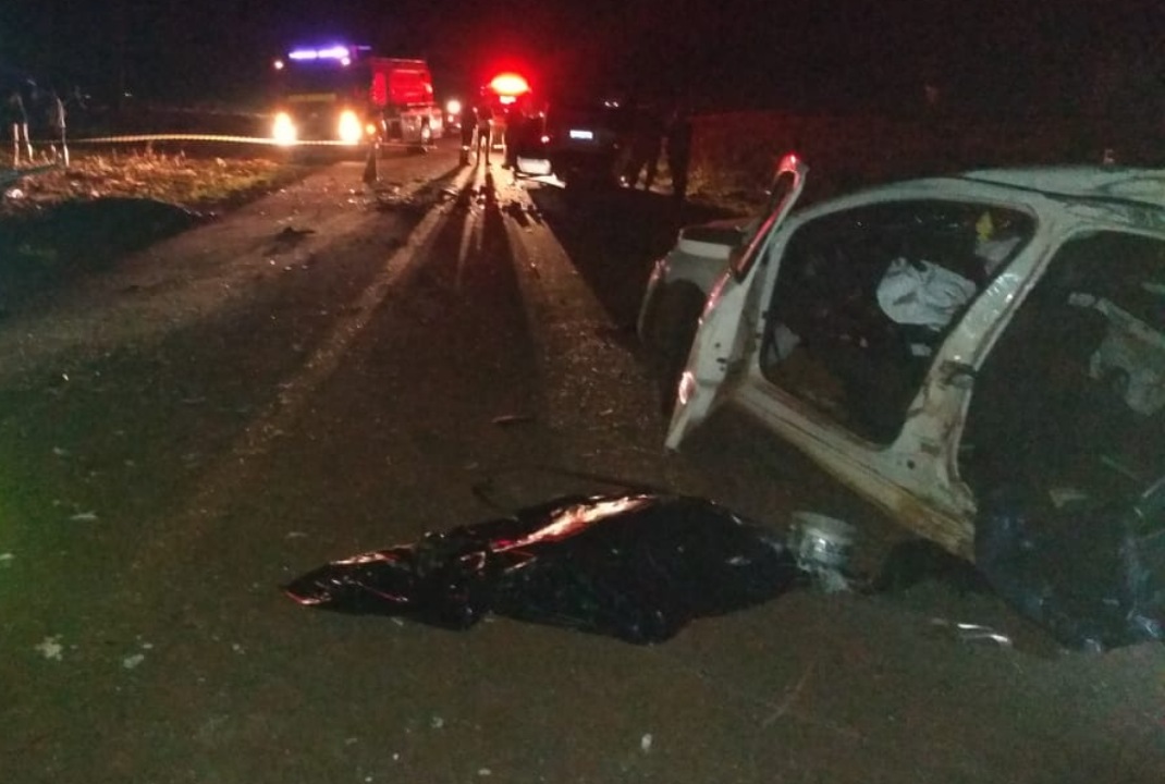 foto de Grave acidente mata dois adultos e duas crianças entre Goioerê e Rancho Alegre