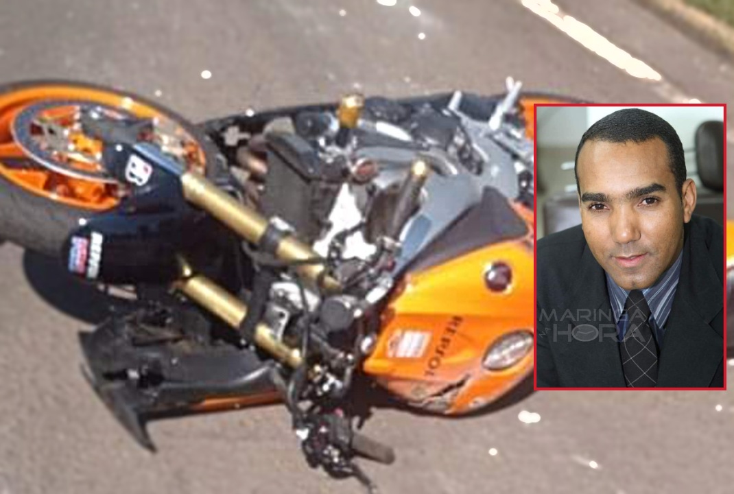 foto de Colisão entre carro e moto mata motociclista no trevo de acesso ao Porto São José