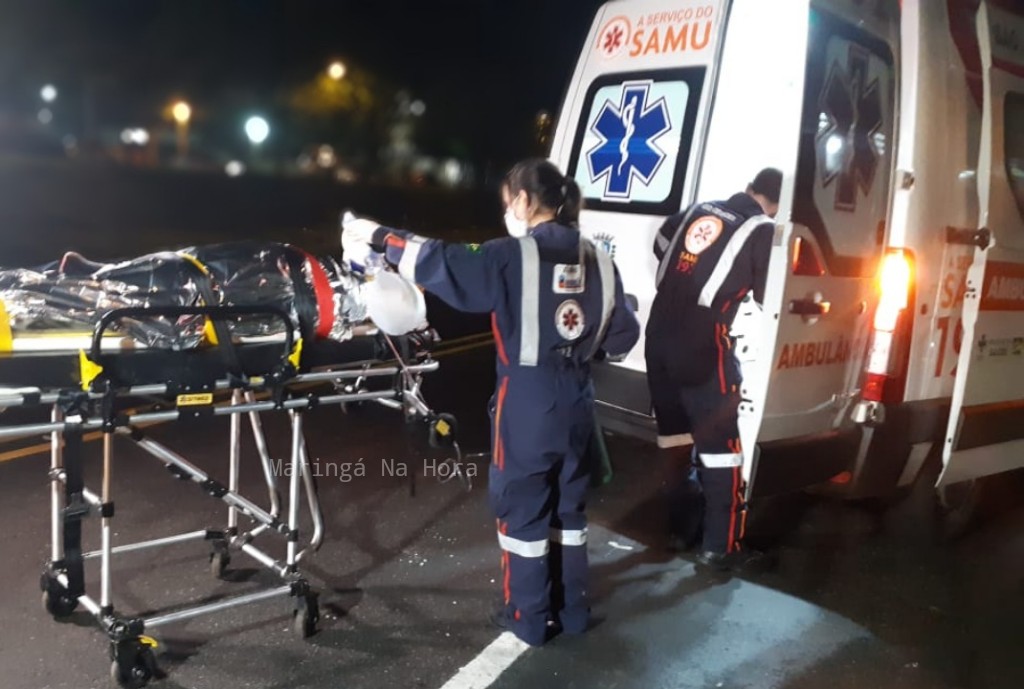 foto de Idoso morre após ser atingido por carro no Contorno Sul em Maringá