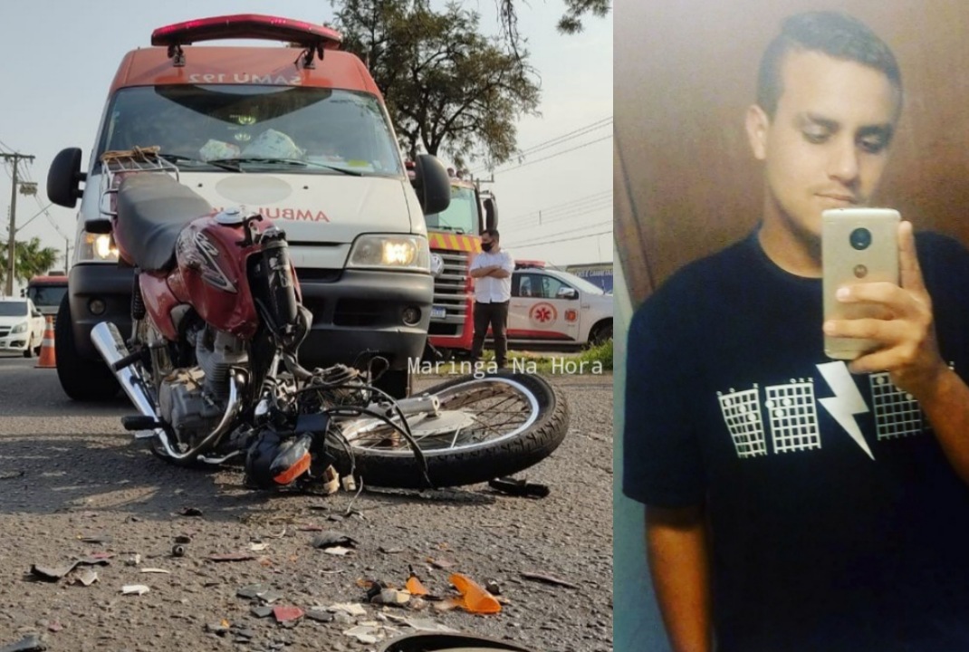 foto de Morre no hospital jovem que bateu moto em carreta na Rodovia Pr-317