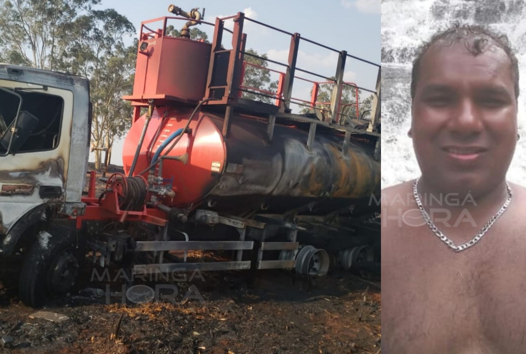 foto de Trabalhador morre carbonizado na zona rural após incêndio atingir caminhão pipa