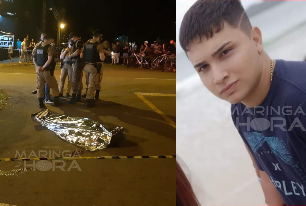 foto de Jovem de 19 anos é morto a tiros no Jardim Alvorada, em Maringá