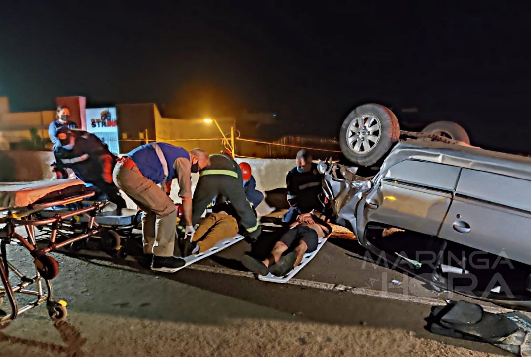 foto de Motorista de camionete provoca acidente em Maringá e foge sem prestar socorro às vítimas 