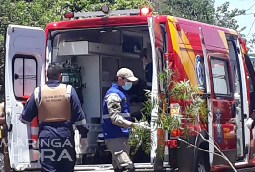 foto de Homem atira acidentalmente na própria perna, em Iguatemi