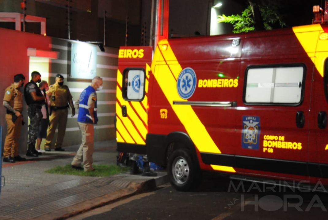 foto de Briga de casal termina com mulher ferida e apartamento incendiado em Maringá