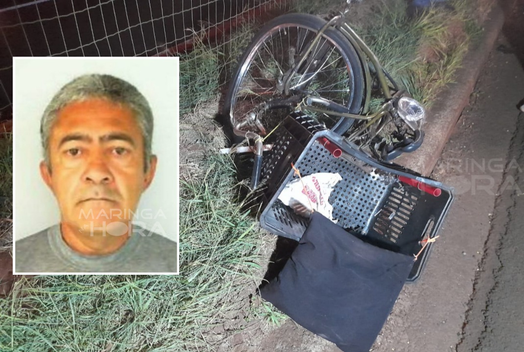 foto de Ciclista atropelado por moto na BR-376 morre no hospital