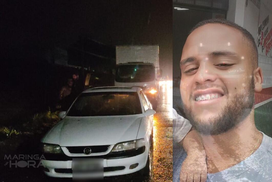 foto de Homem morre após fazer brincadeira no interior do carro na BR-376 em Marialva