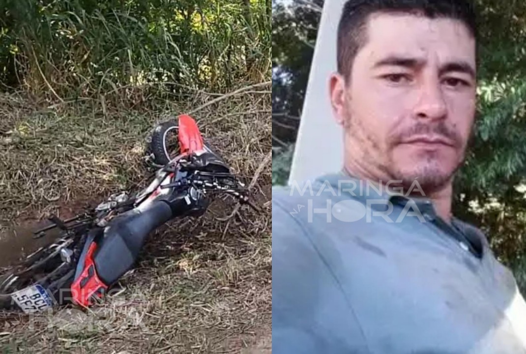 foto de Motociclista morre após se envolver em acidente com caminhão entre Moreira Sales e Paraná do Oeste