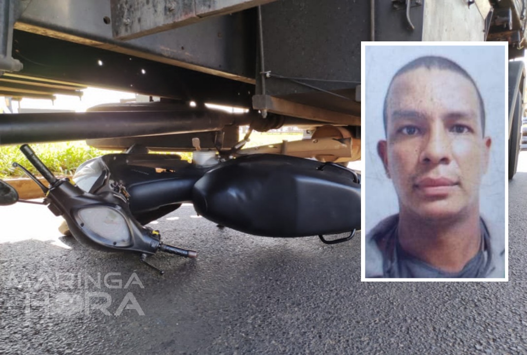 foto de Motociclista morre após acidente na rotatória de acesso a Cocamar em Maringá