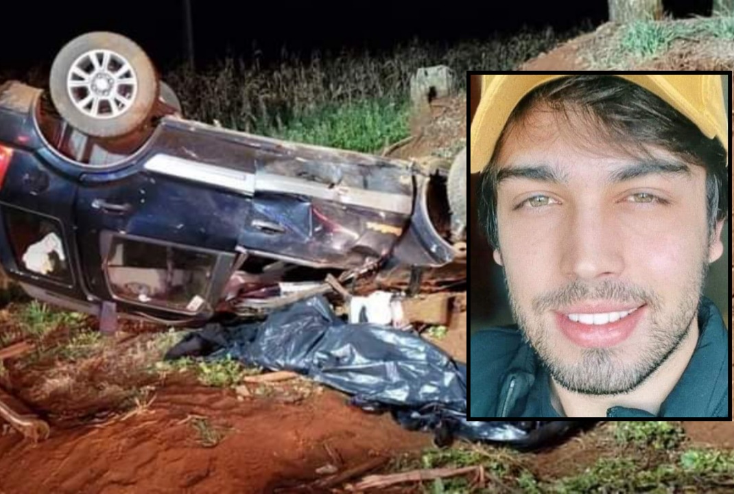 foto de Jovem de 21 anos morre após capotar carro em rodovia PR-082