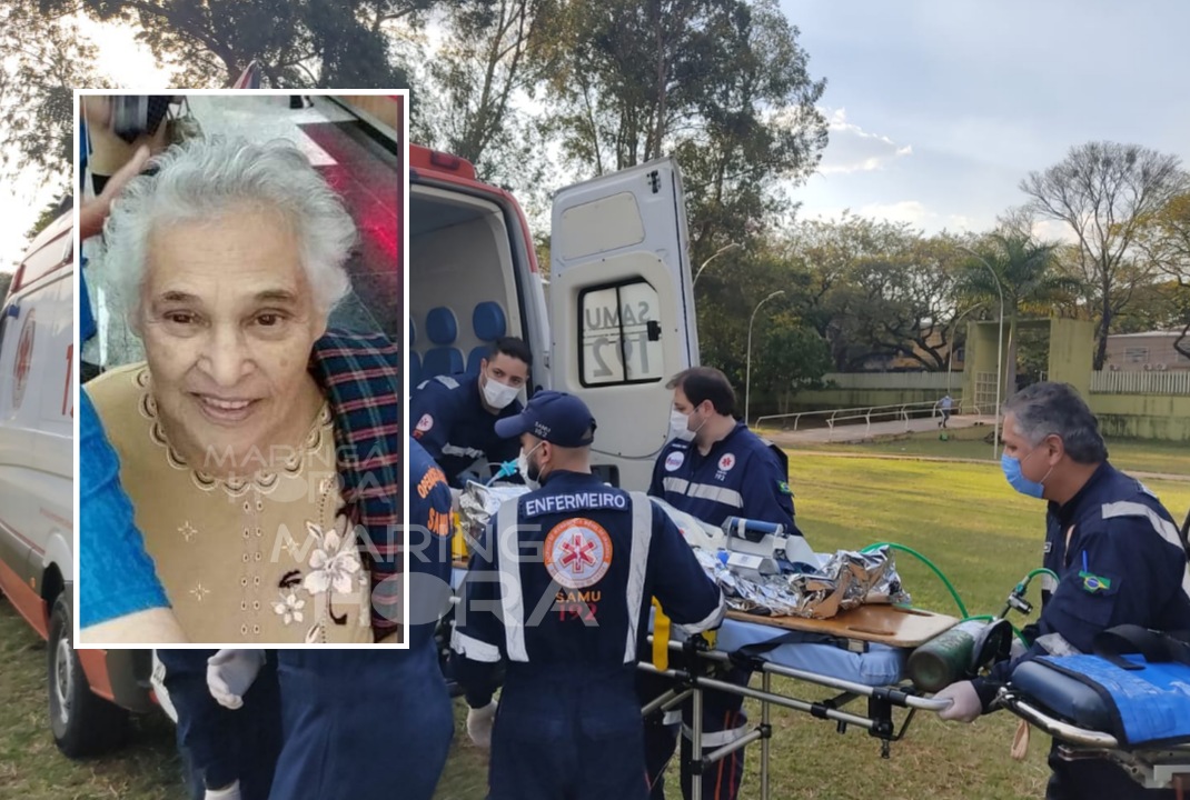 foto de Morre no hospital idosa atropelada na região de Maringá