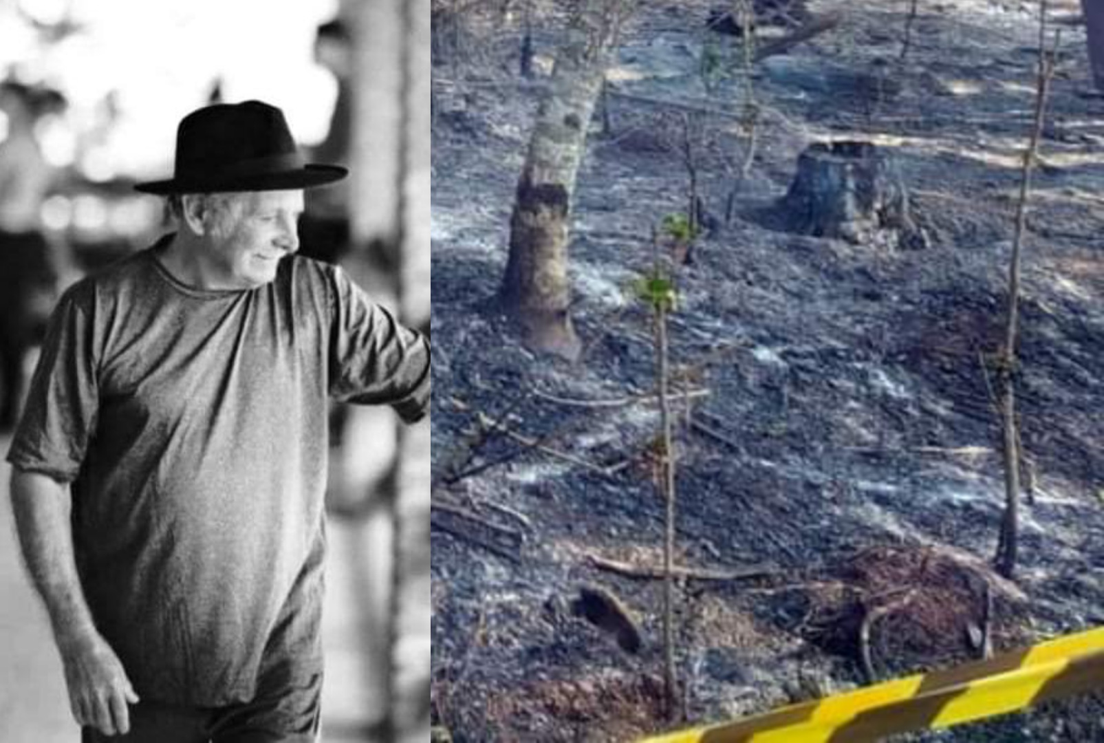 foto de Idoso morre carbonizado em incêndio ambiental no Sudoeste do Paraná