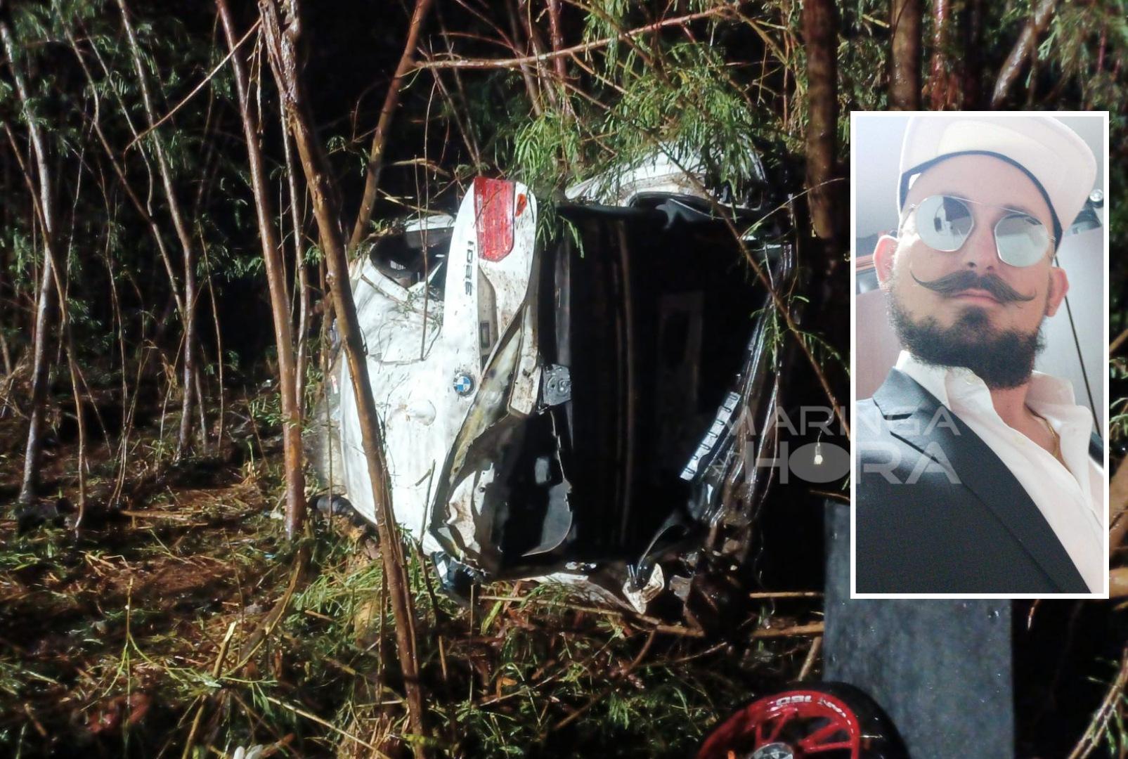 foto de Empresário de 33 anos morre após capotar BMW na BR-376