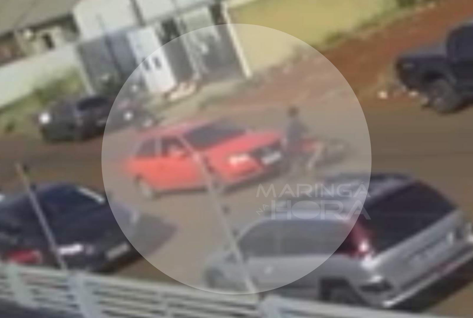 foto de Vídeo mostra momento em que motorista foge após atropelar criança em Sarandi