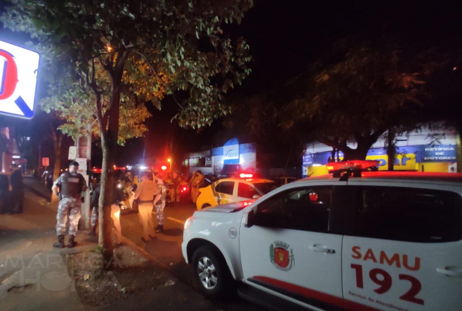 foto de Homem é esfaqueado no tórax após tentar separar briga de bar em Maringá