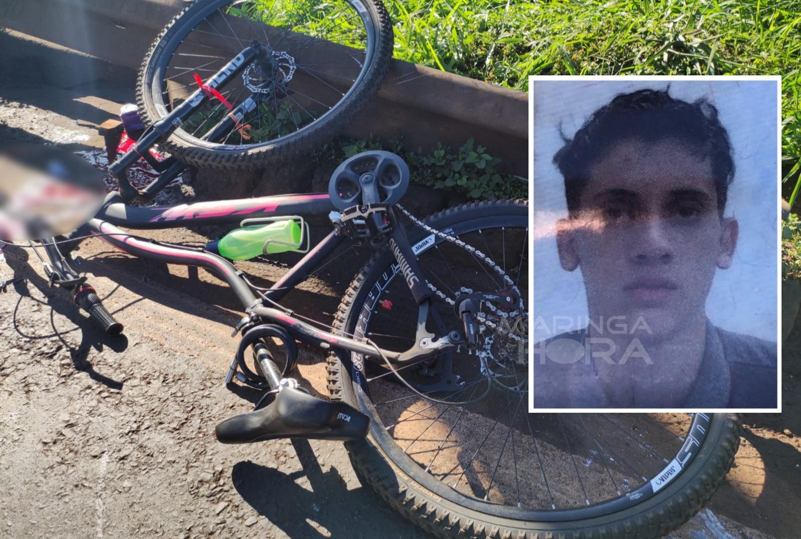 foto de Ciclista de 19 anos morre atropelado na PR-317 em Maringá