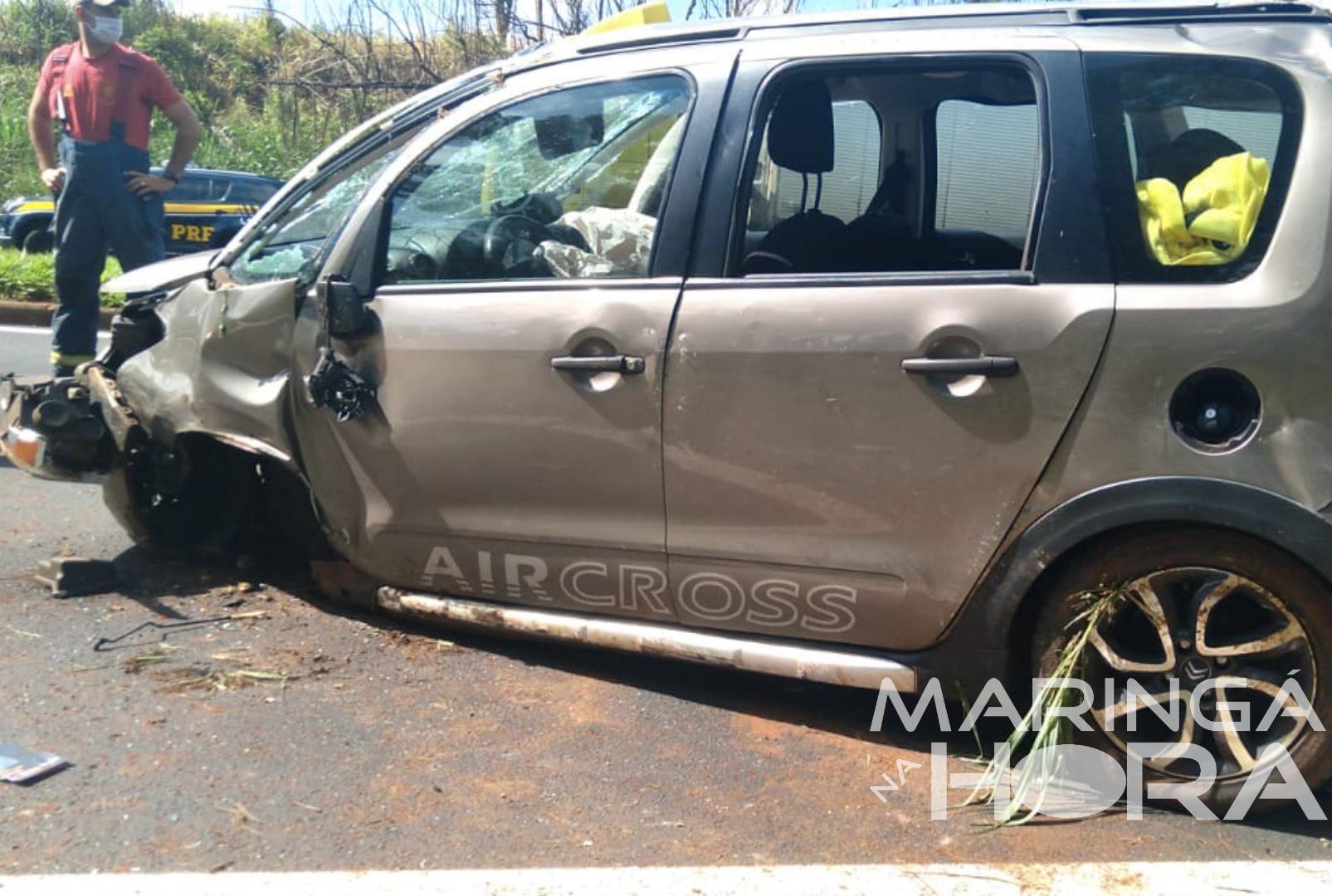 foto de Capotamento na BR-376 termina com várias vítimas próximo à Marialva