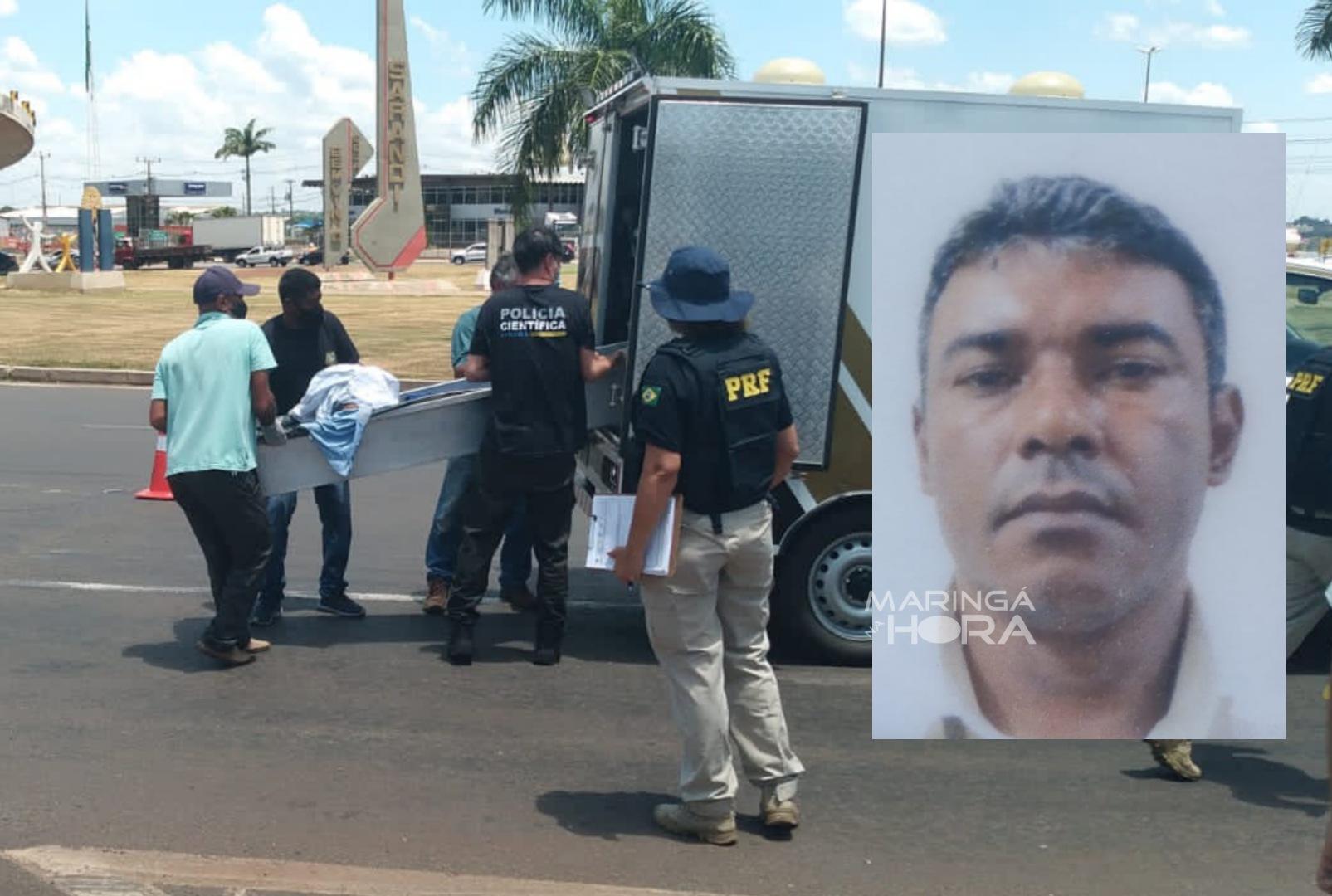 foto de Motociclista é atropelado por caminhão e morre na divisa de Maringá com Sarandi