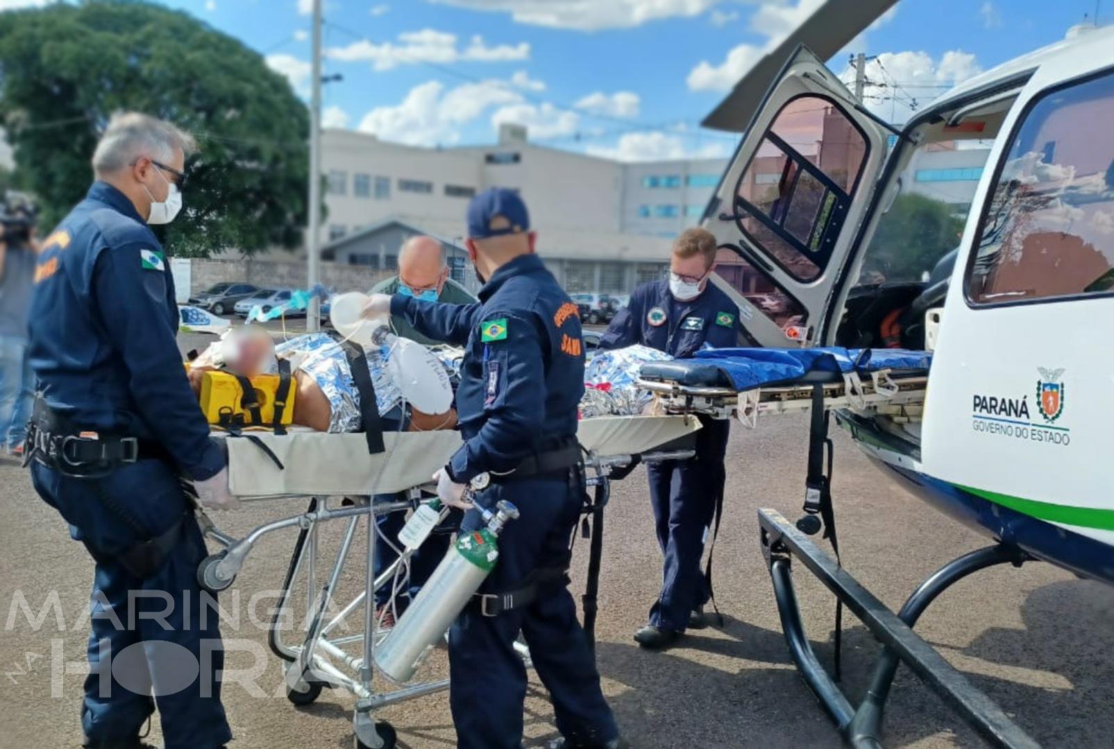 foto de Após bater em esposa, homem é agredido pelo enteado e fica em estado grave em Marialva