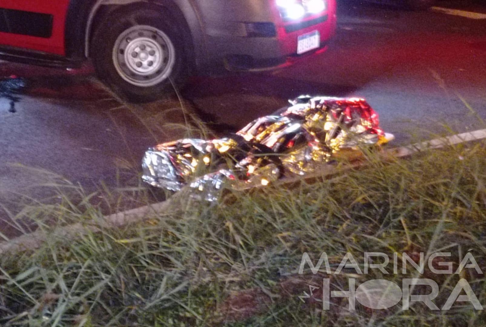 foto de Acidente de moto mata homem e deixa outro gravemente ferido em Maringá