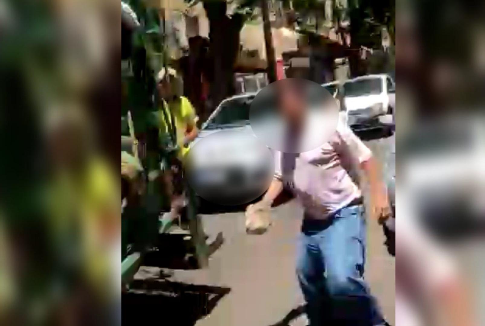 foto de Motorista transtornado ofende trabalhadores da coleta seletiva de Maringá; VÍDEO