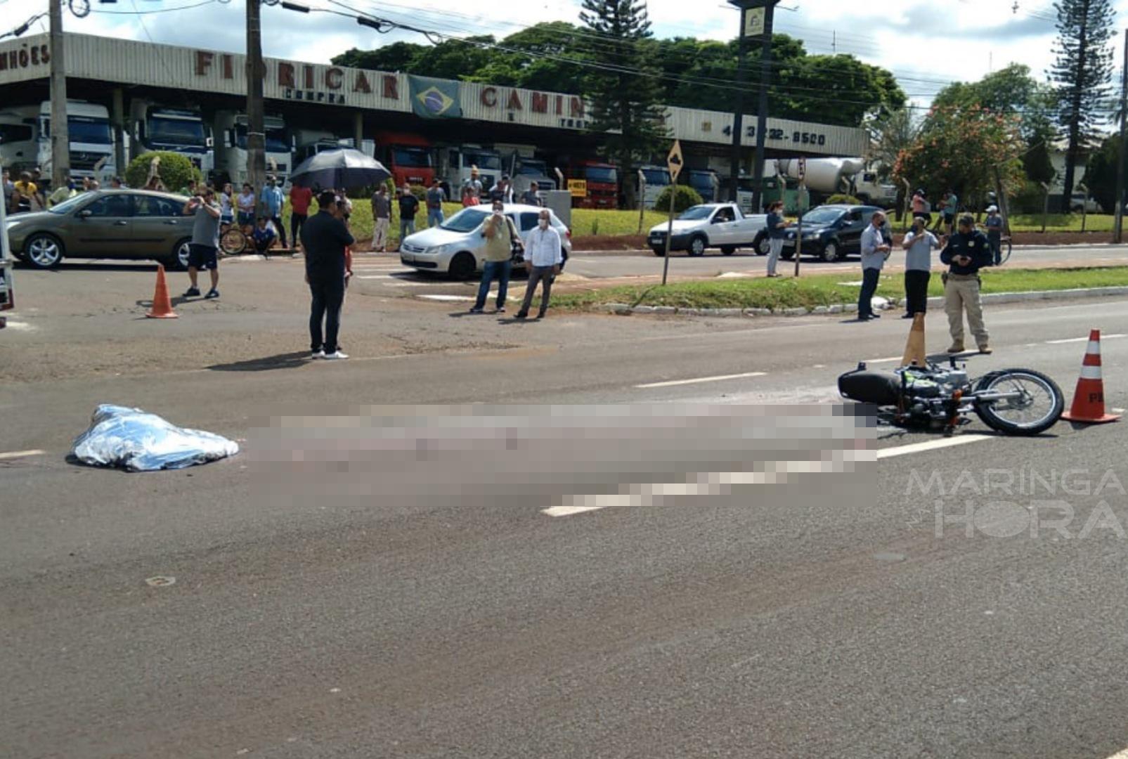 foto de Motociclista morre após trágico acidente na BR-376 em Marialva