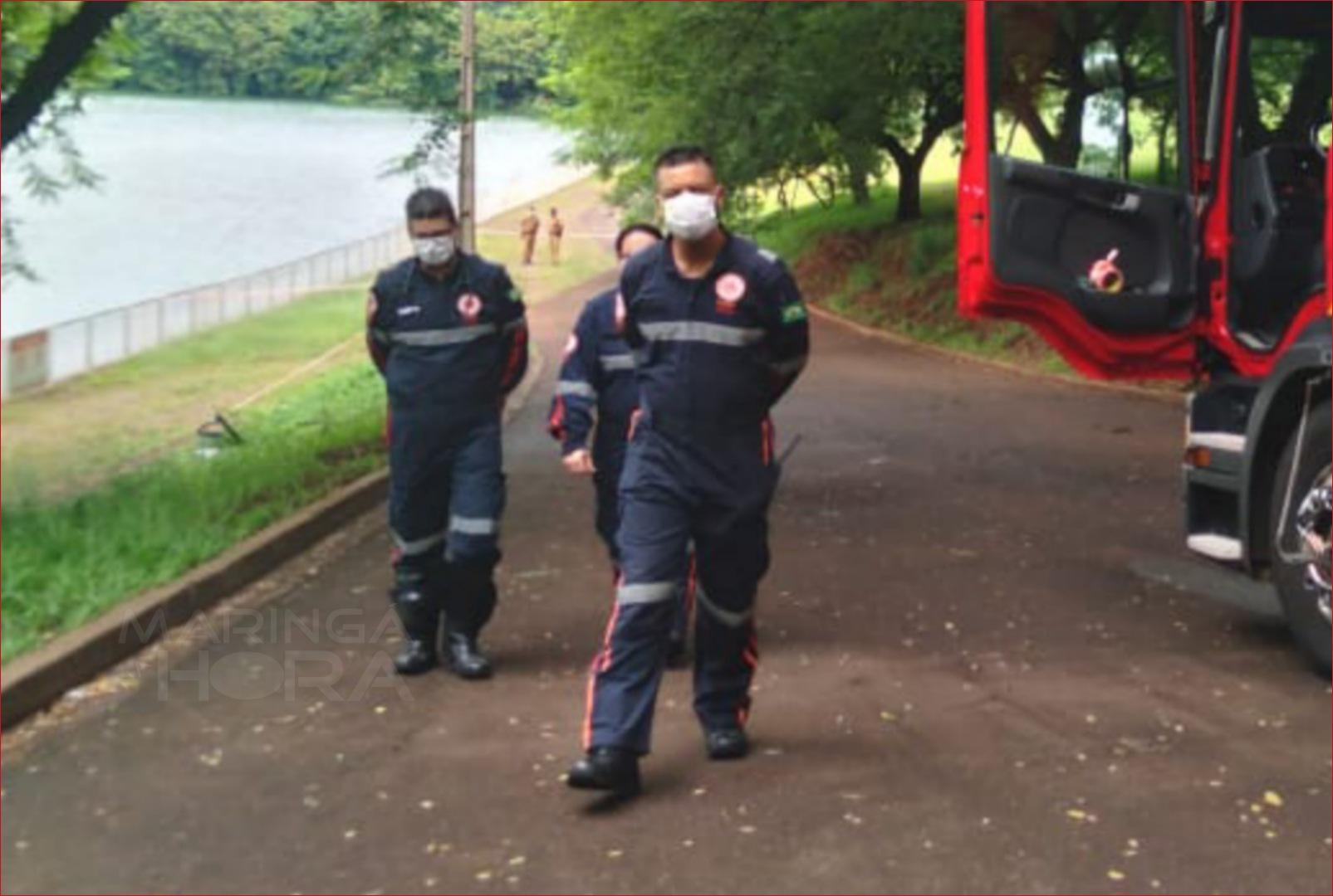 foto de Mulher é encontrada morta no lago do Parque Alfredo Nyffler de Maringá