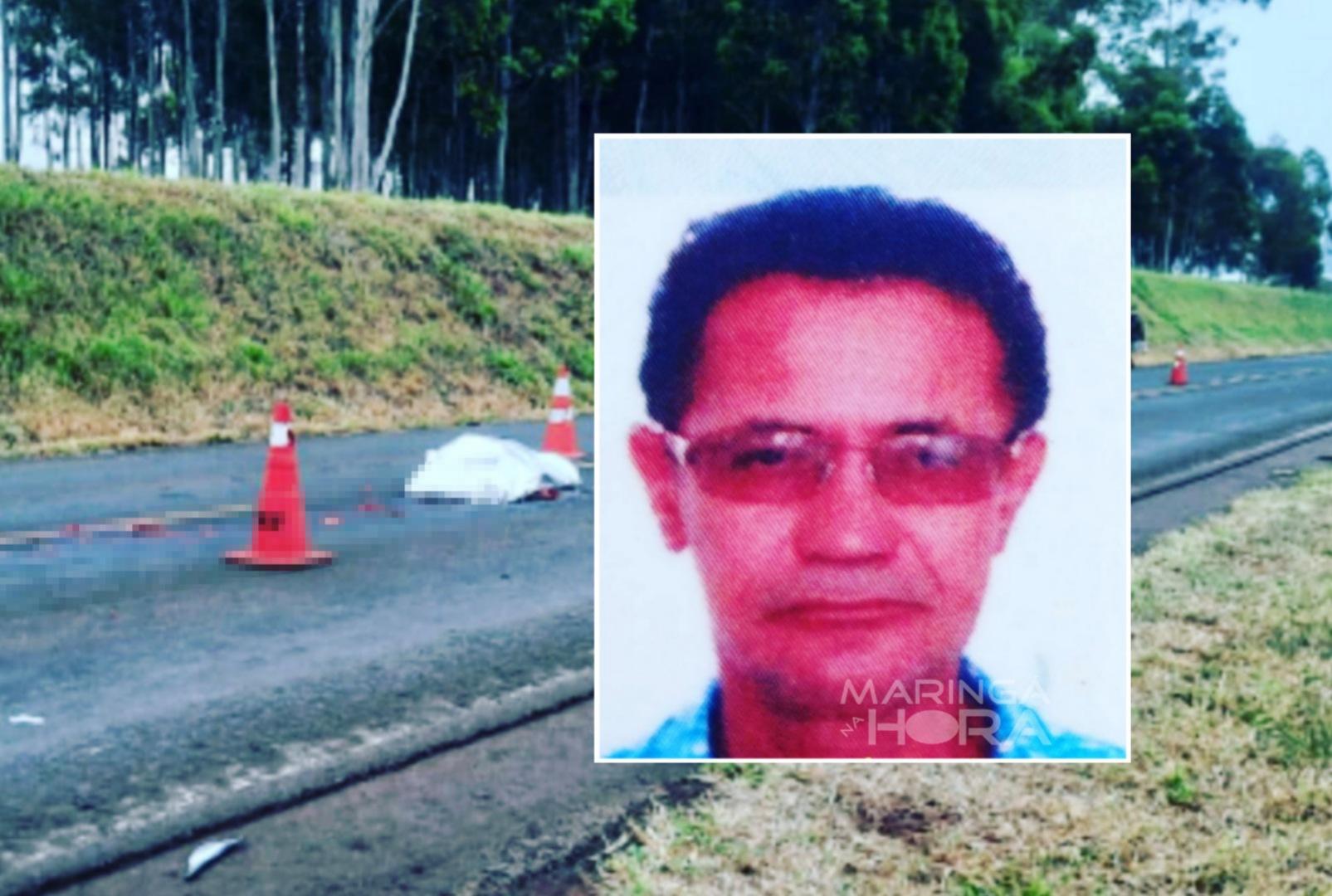 foto de Homem morre após ser atropelado na PR-218, próximo a Iguaraçu