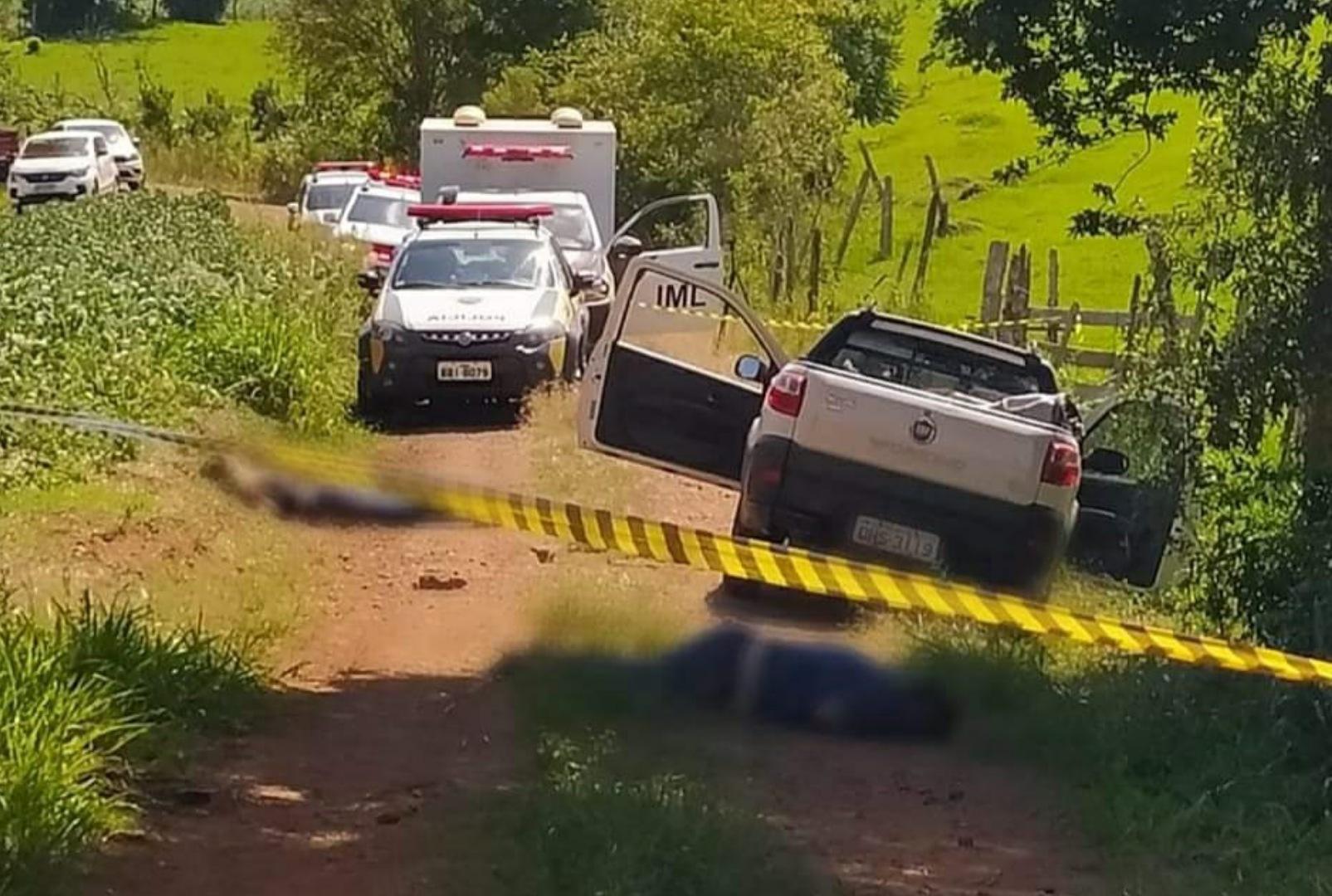 foto de Briga por causa de terras resulta em tiroteio que terminou em três mortos e dois feridos no Paraná