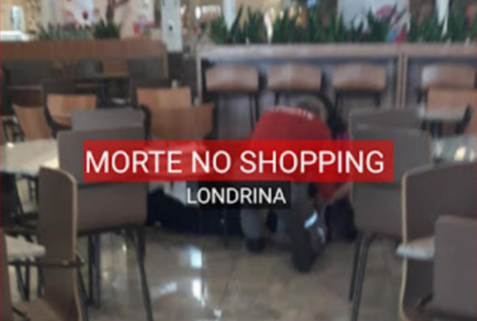 foto de Homem morre e mulher fica ferida dentro do Shopping  Catuaí em Londrina