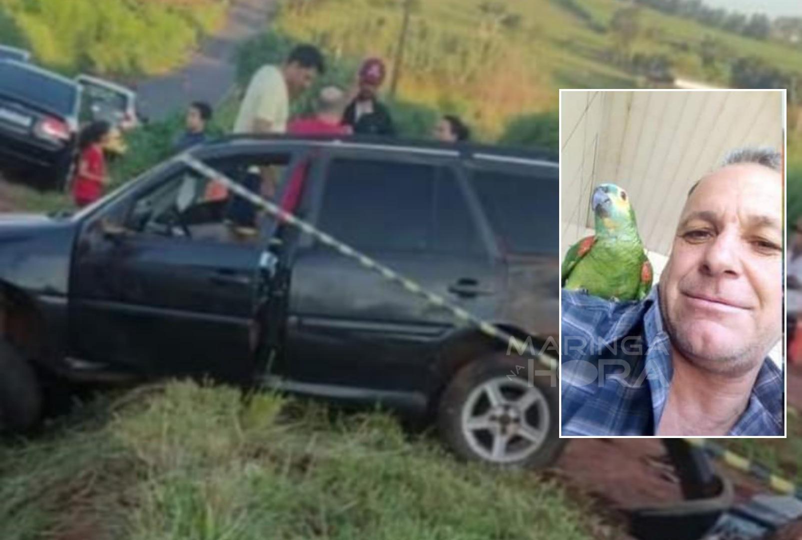 foto de Homem morre após sofrer acidente violento em rodovia no noroeste do Paraná