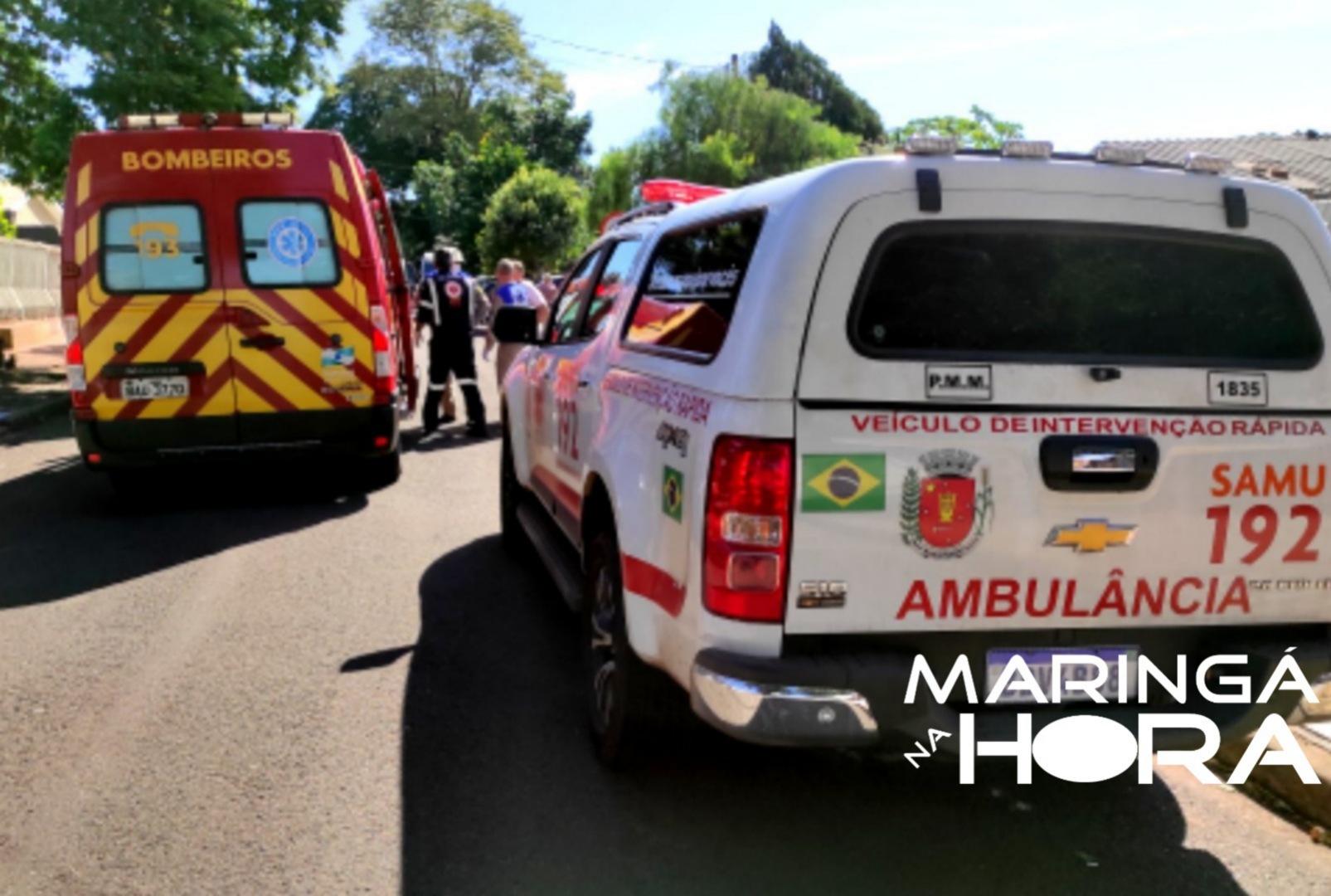 foto de Explosão em forno causa queimadura em moradora na zona norte de Maringá