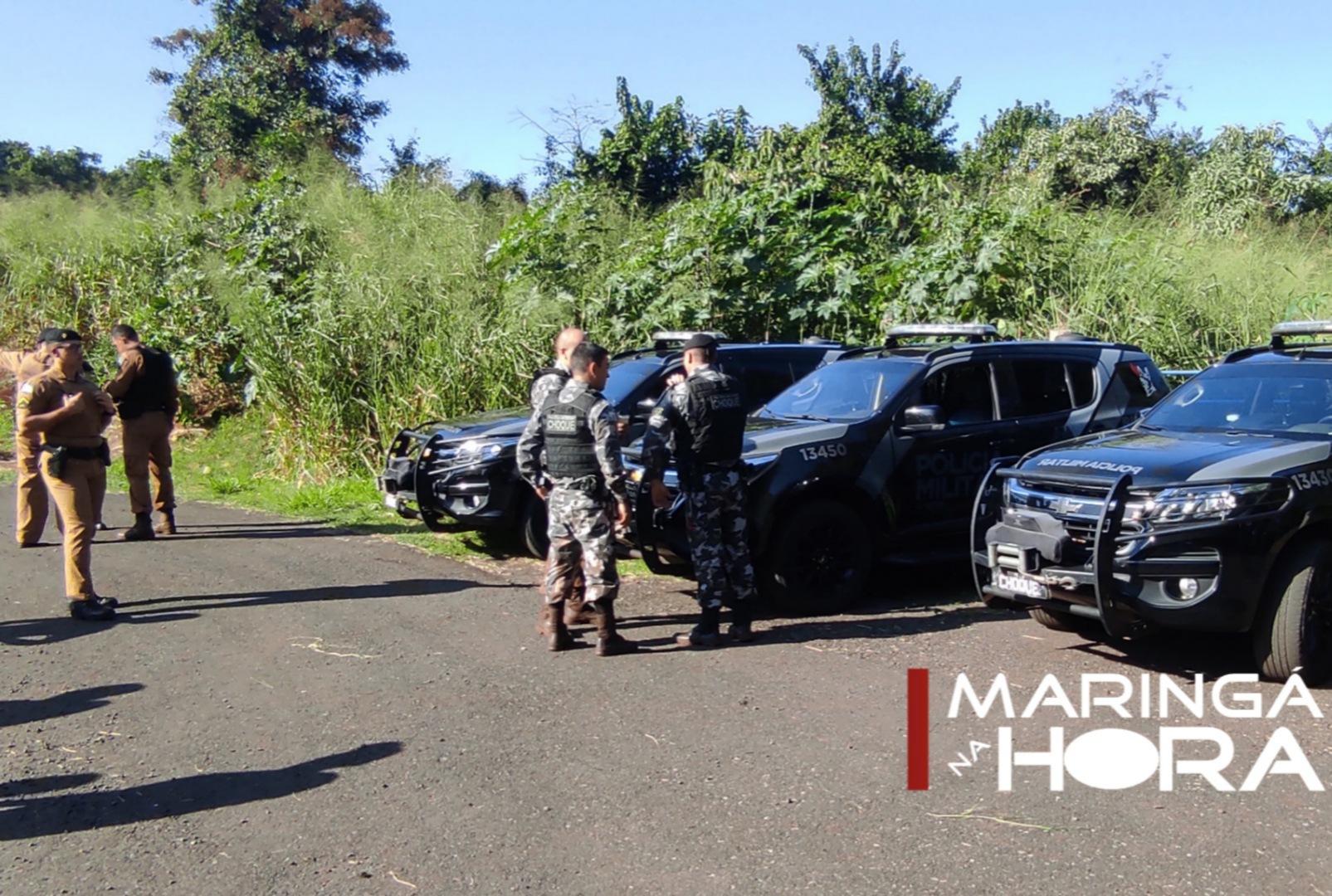 foto de Criminoso acaba morto após confronto armado com a PM em Maringá