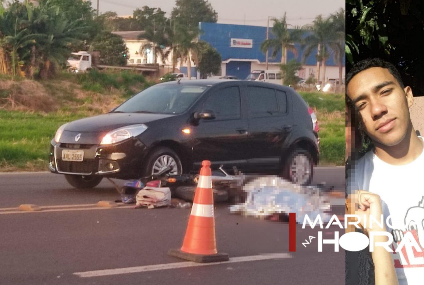 foto de Jovem de 20 anos morre em acidente no Contorno Sul de Maringá