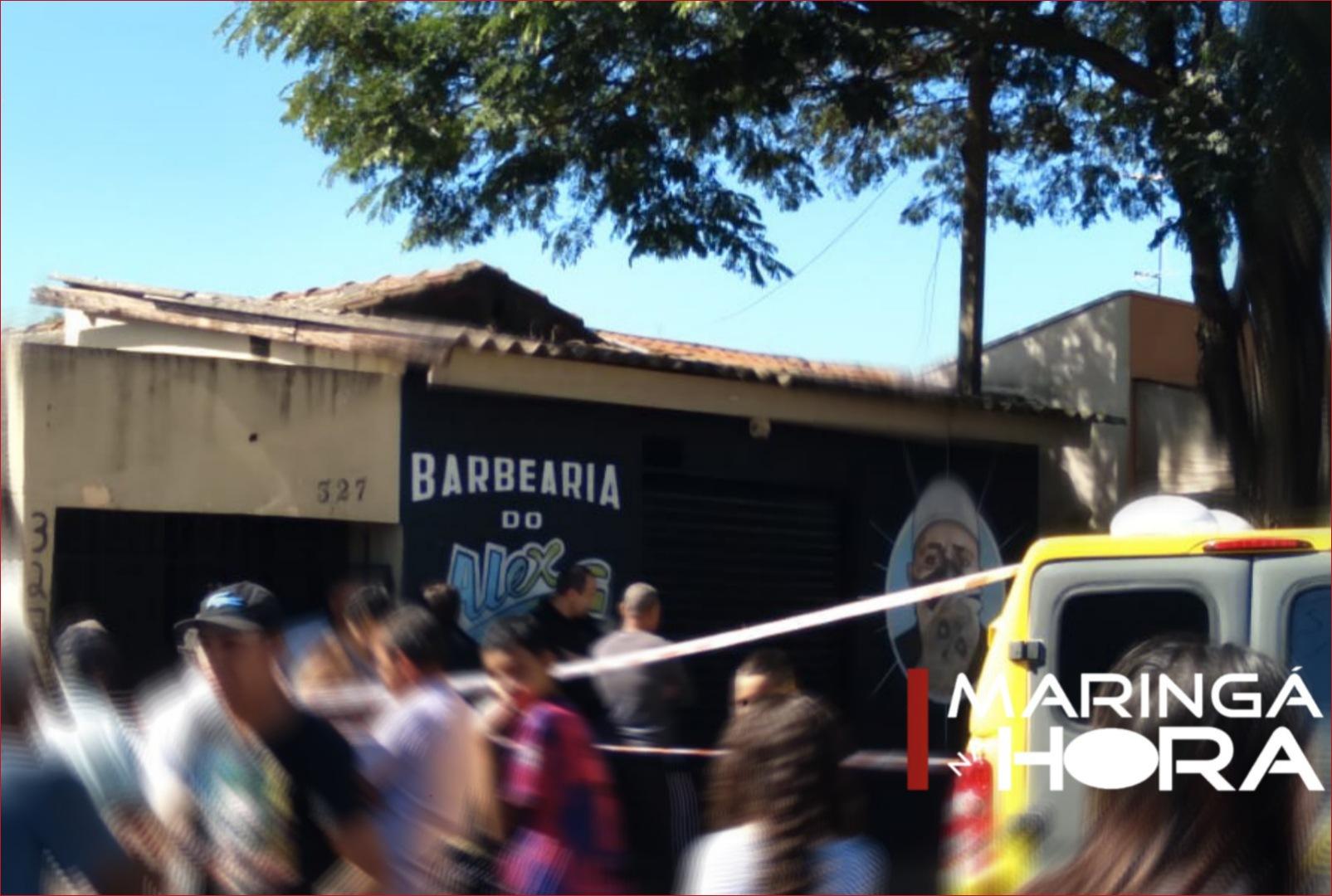 foto de Rapaz é morto a tiros enquanto trabalhava em barbearia