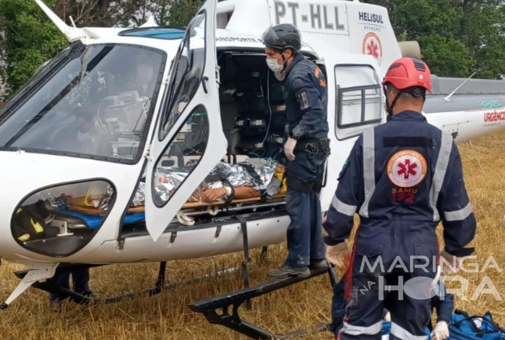 foto de Jovem tem pé triturado por máquina no momento em que trabalhava