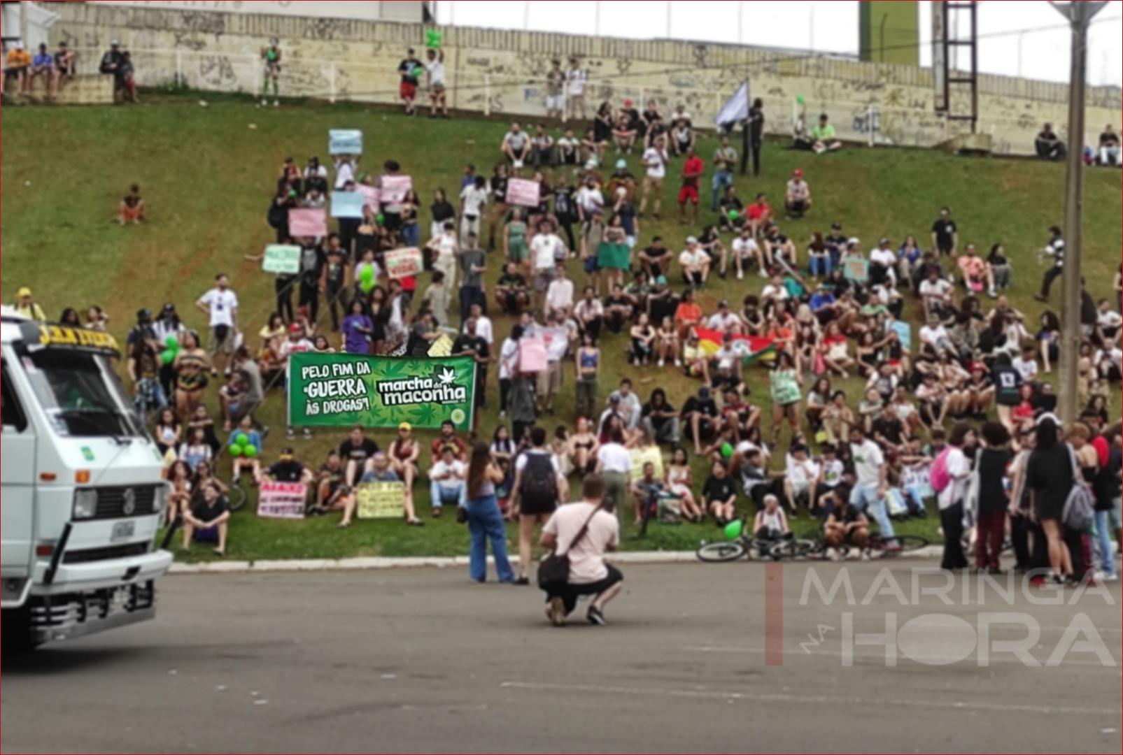 foto de Marcha da maconha em Maringá