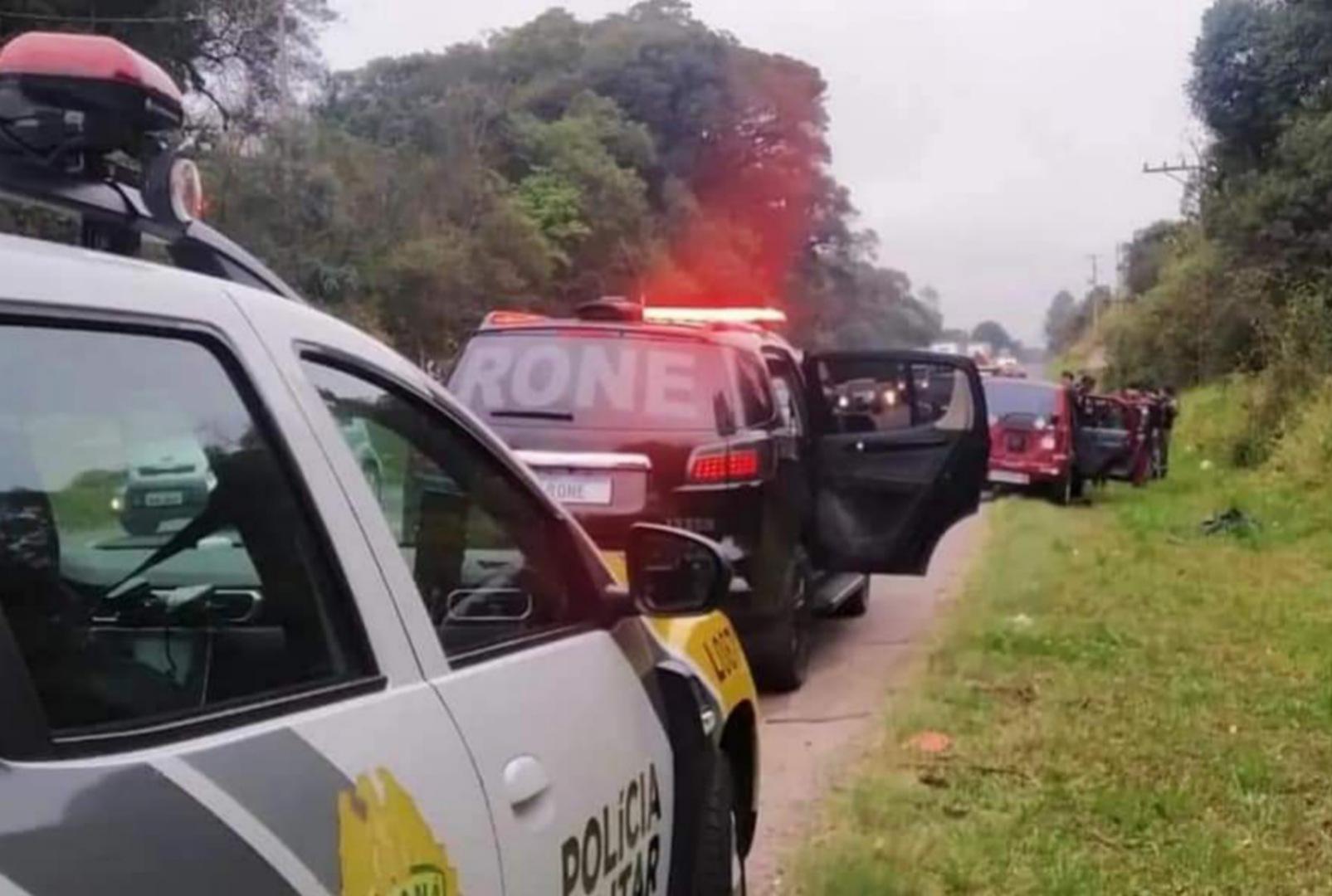 foto de Quatro criminosos morrem em confronto com a RONE no Paraná