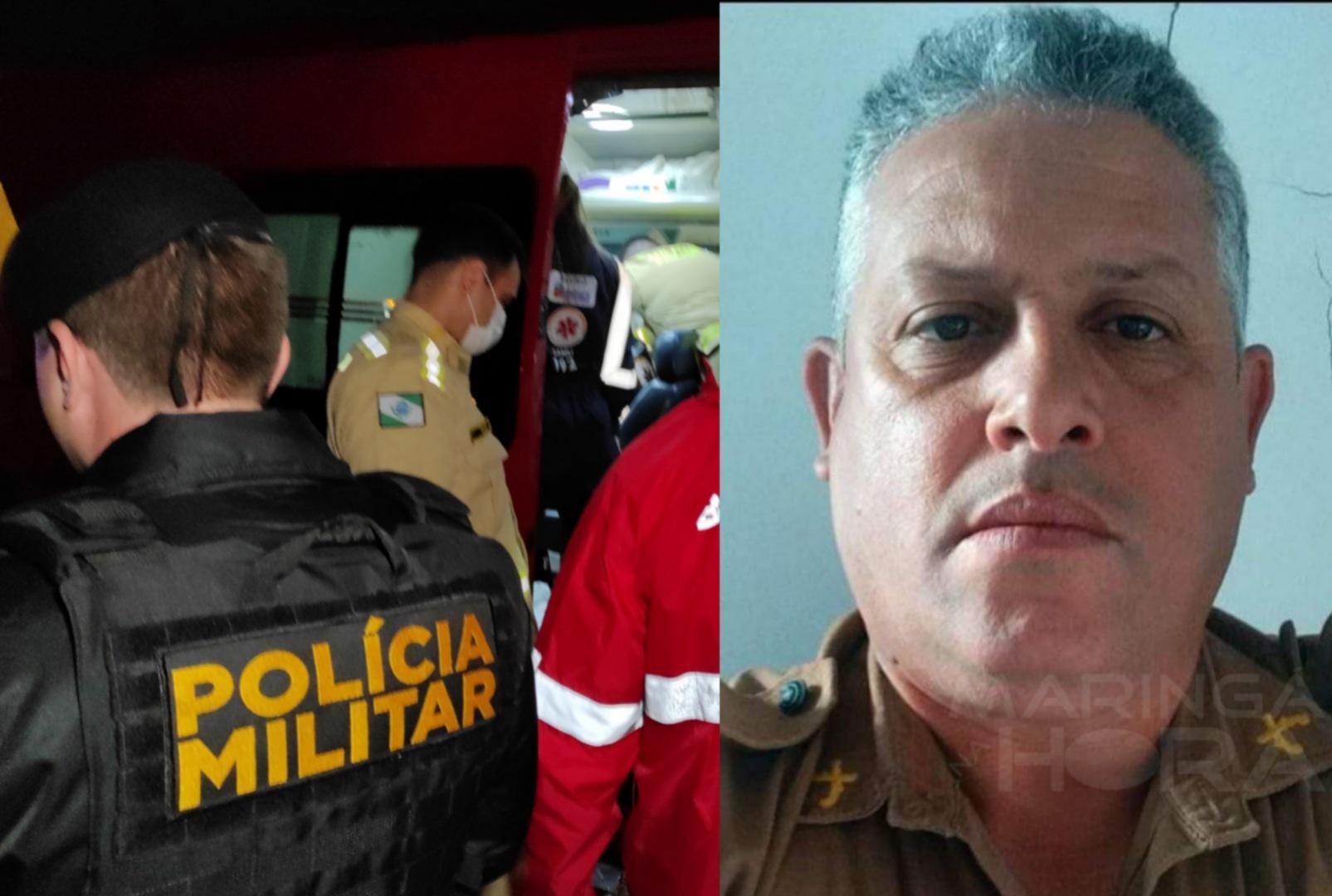 foto de Depois de ficar gravemente ferido ao sofrer acidente policial militar tem arma roubada por ciclista em Maringá