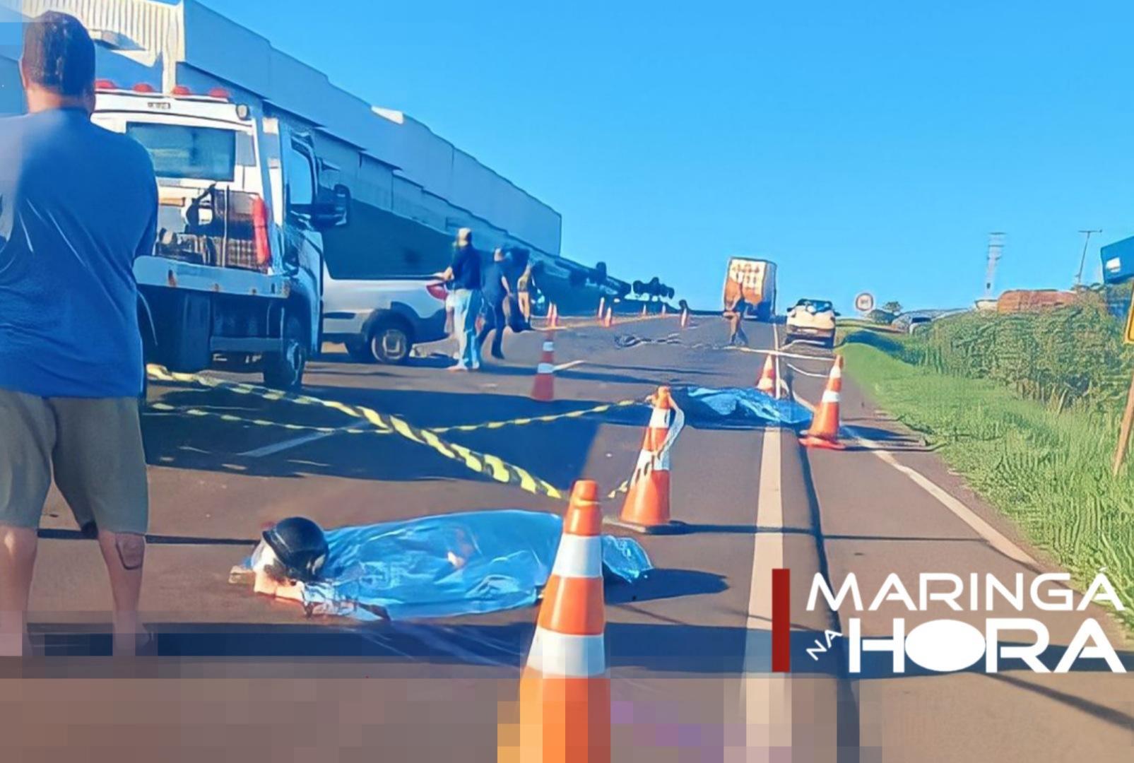 foto de Dois adolescentes morrem após batida frontal em rodovia da região