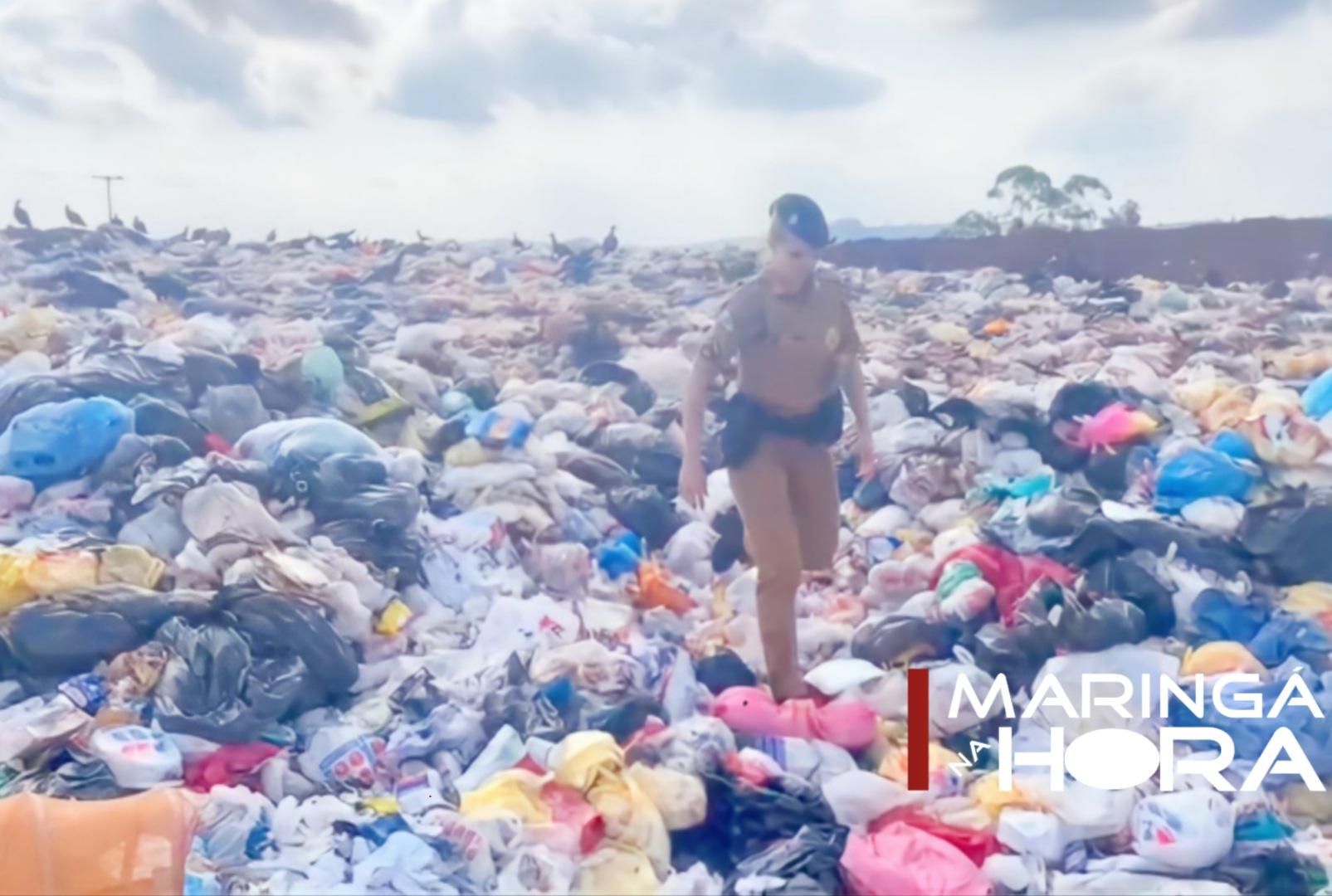 foto de Feto de 8 meses é encontrado dentro de saco em aterro sanitário no Norte do Paraná