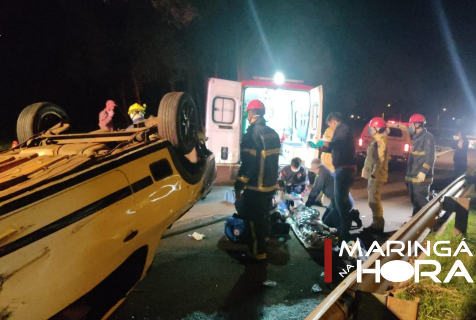 foto de Rapaz acaba morrendo após veículo capotar por diversas vezes em Maringá 