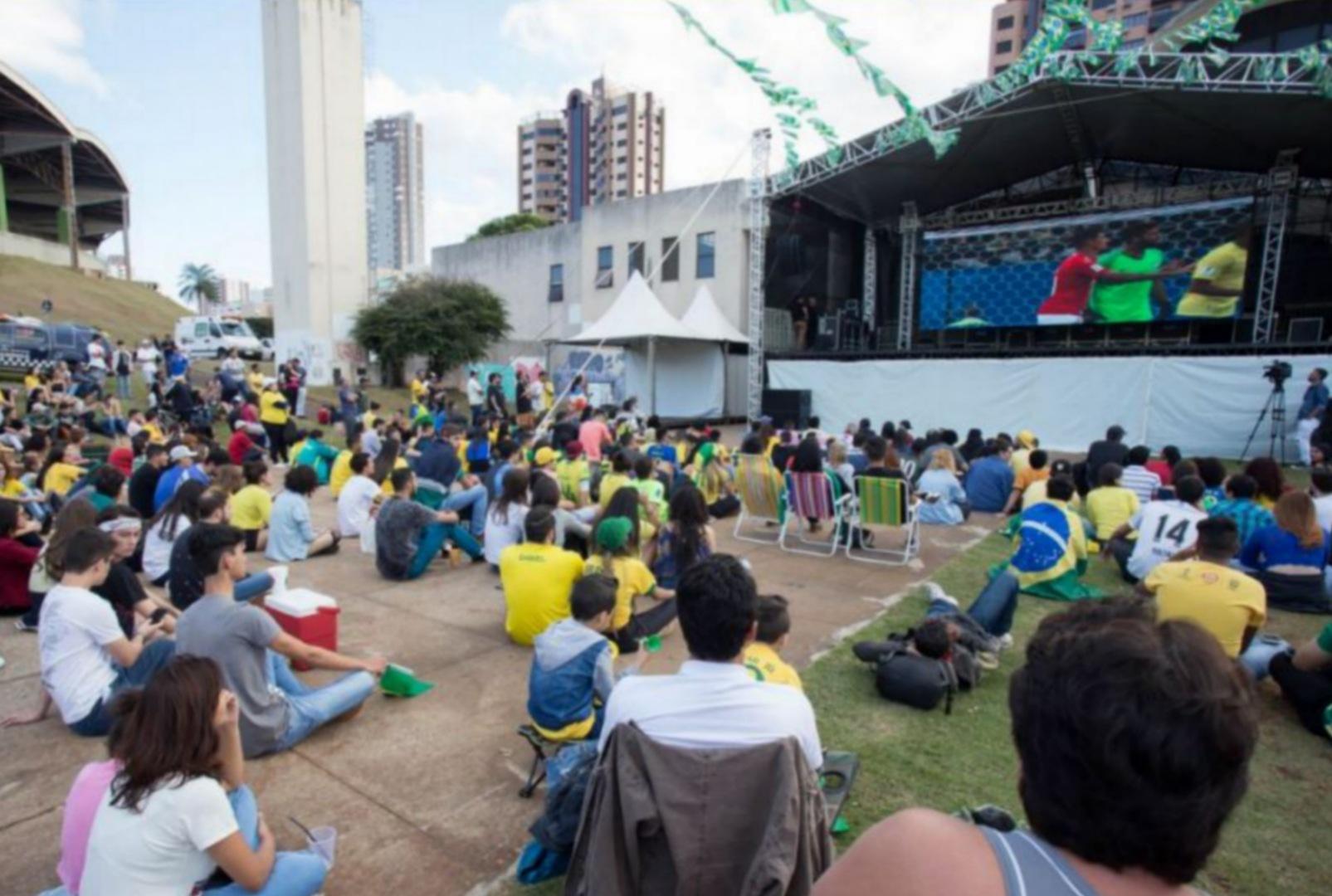 foto de Copa: telão será instalado na Vila Olímpica para a população acompanhar os jogos da Seleção Brasileira