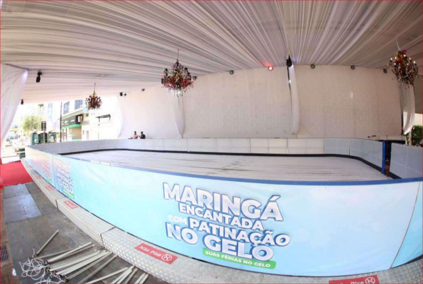 foto de Pista de patinação no gelo amplia atrações da Maringá Encantada a partir deste sábado, 26