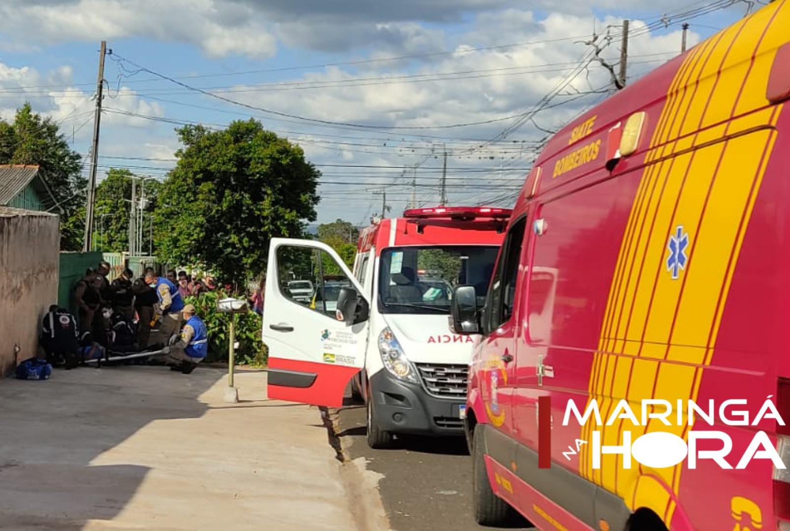 foto de Rapaz que teria tentado praticar roubo acaba levando uma surra de populares em Maringá